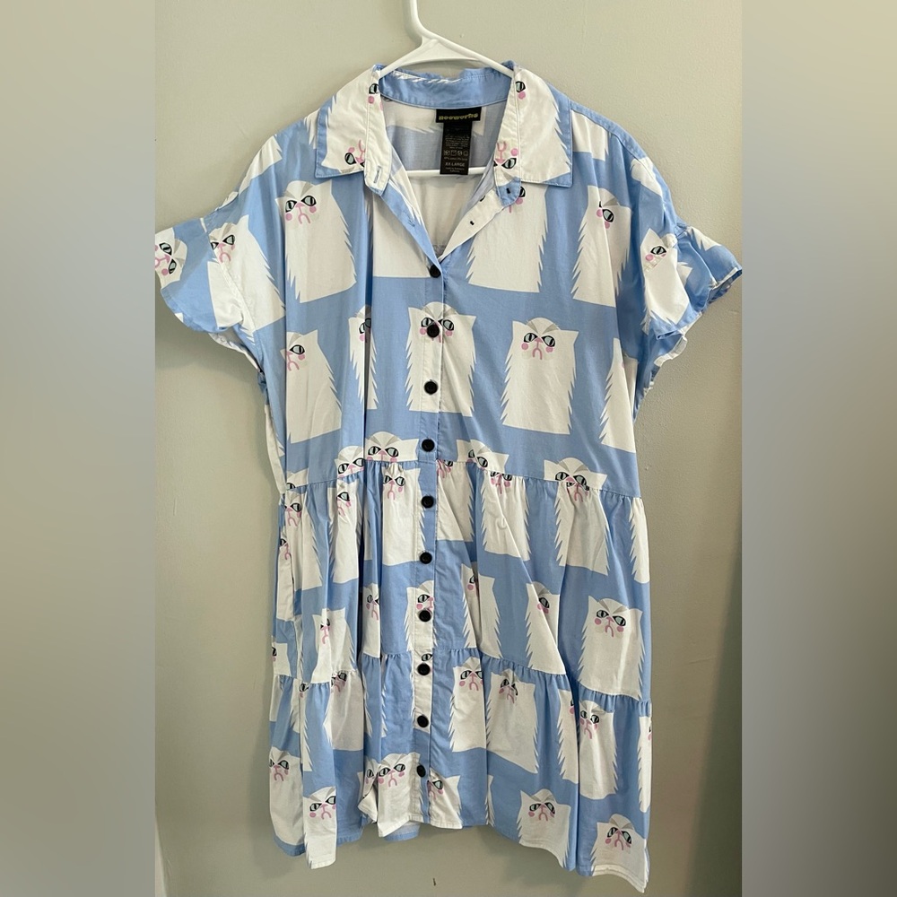 Nooworks Grumpy Cats Eloise Dress XXL 2X